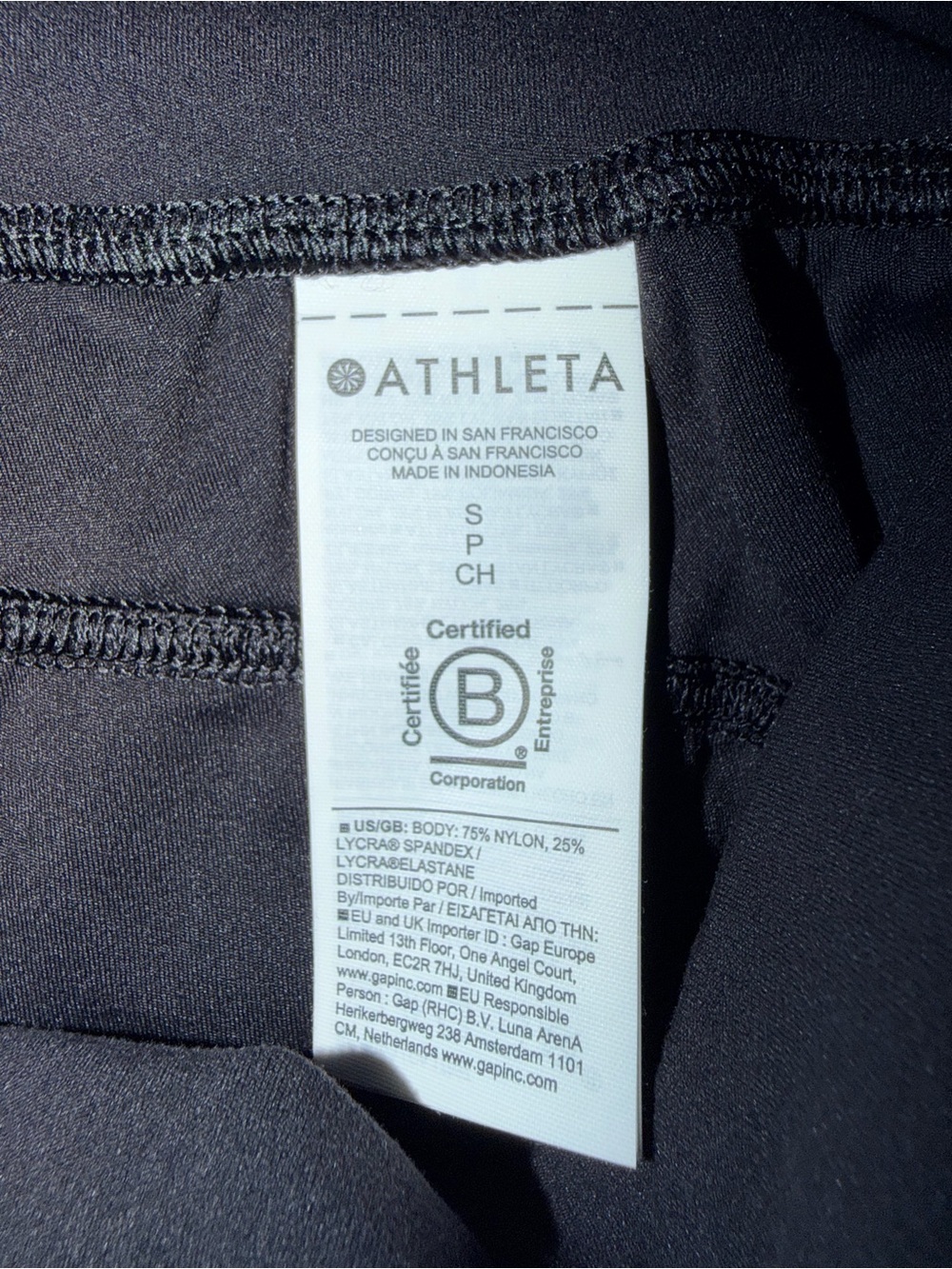 NWT Athleta Salutation High Rise Jogger Pants in Black - Women’s- Size Small - Picture 10 of 12